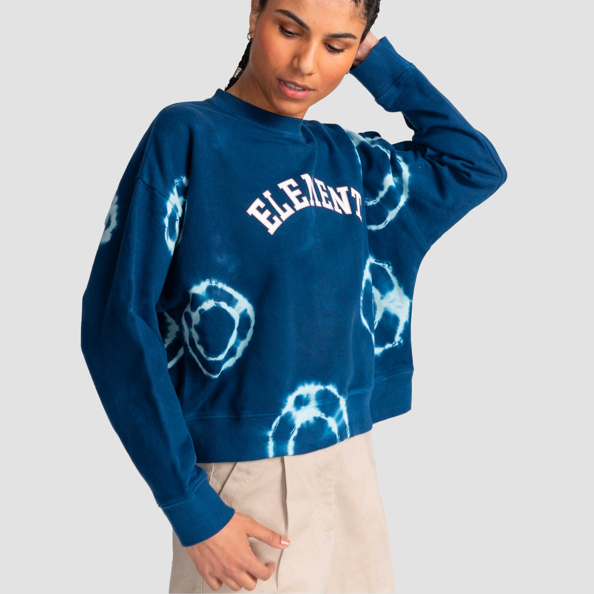 Element Circle Dye Crew Sweat Circle Tiedye - Womens