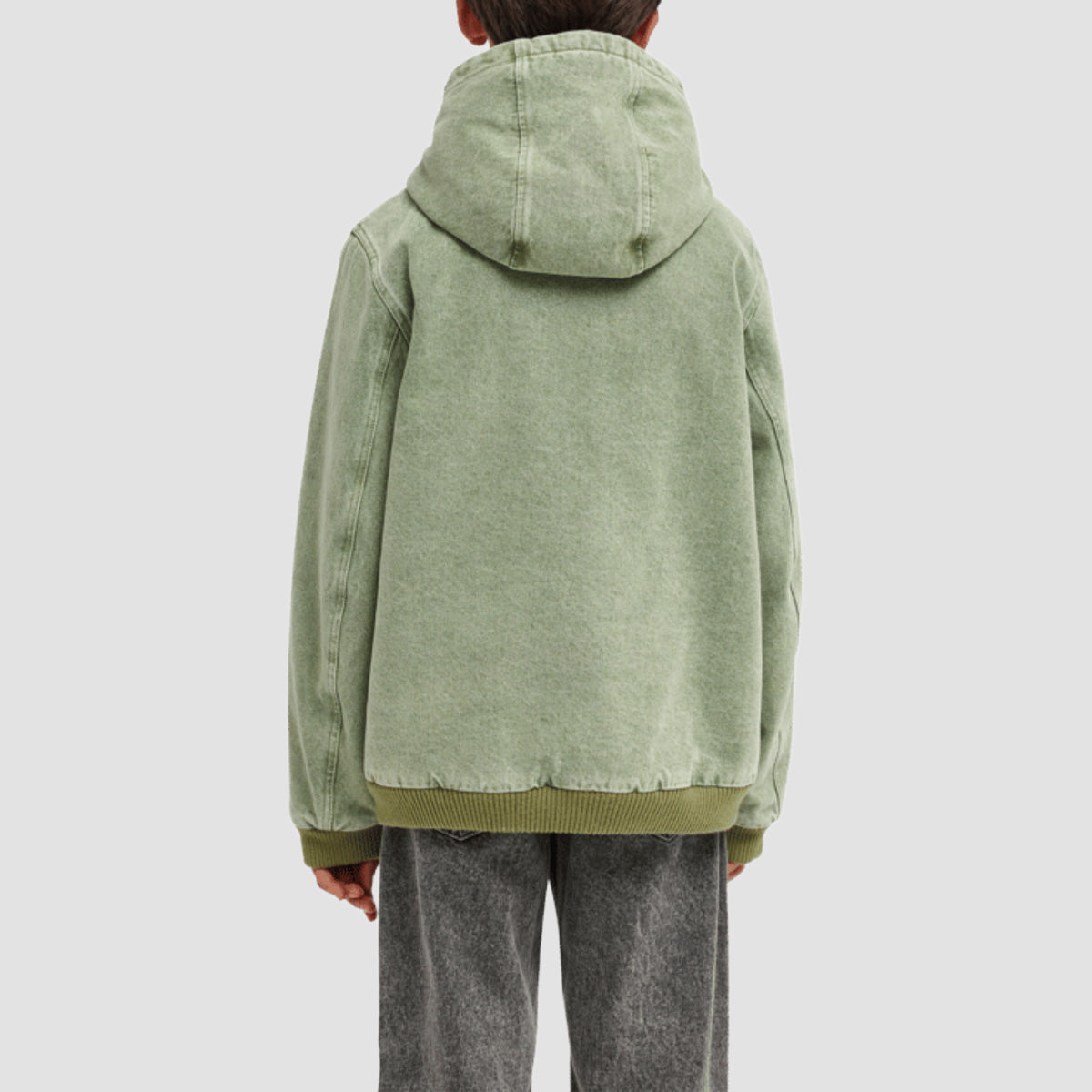 Element Dulcey Denim Color Bomber Jacket Deep Forest - Kids