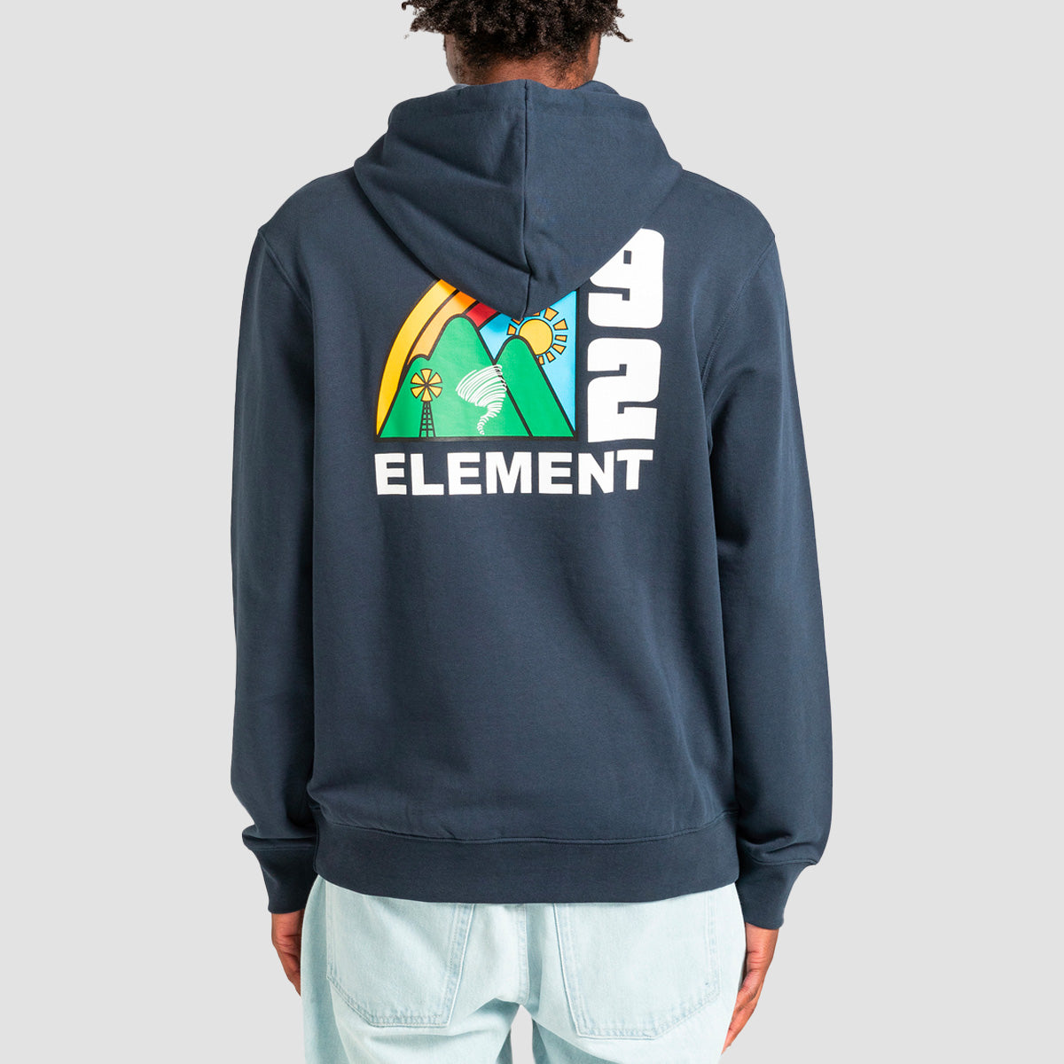 Element Farm Pullover Hoodie Eclipse Navy