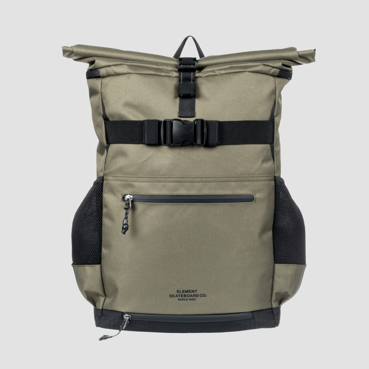 Element Ground Skate Roll Top 35L Backpack Kalamata