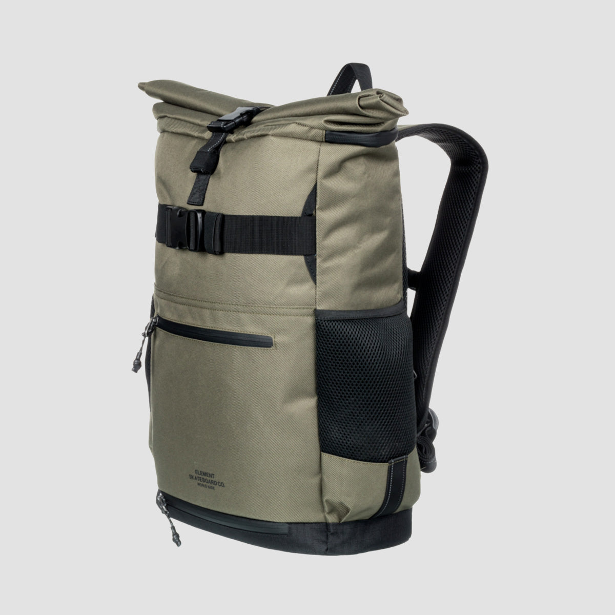 Element Ground Skate Roll Top 35L Backpack Kalamata