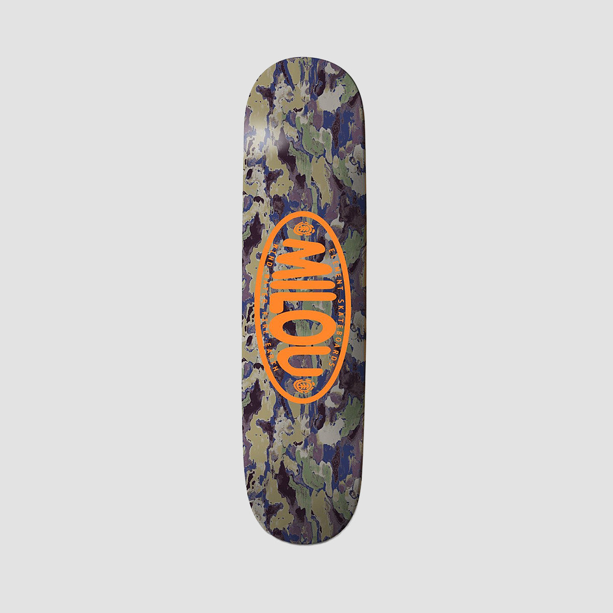 Element Hidden Vincent Milou Skateboard Deck - 8.25"