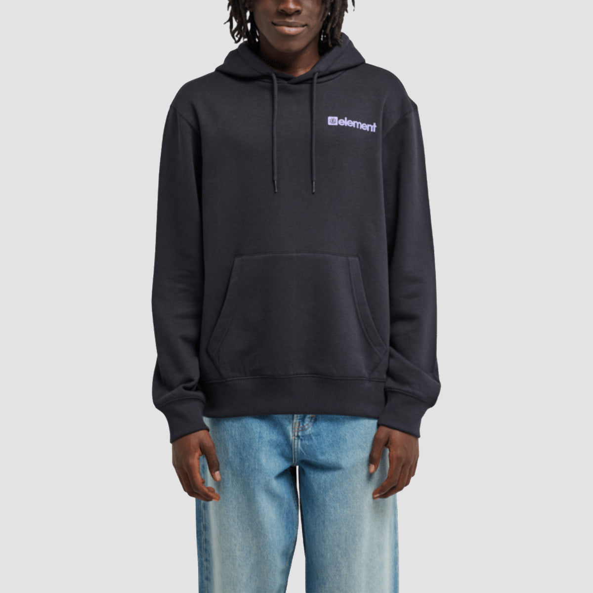 Element Joint Pullover Hoodie Flint Black