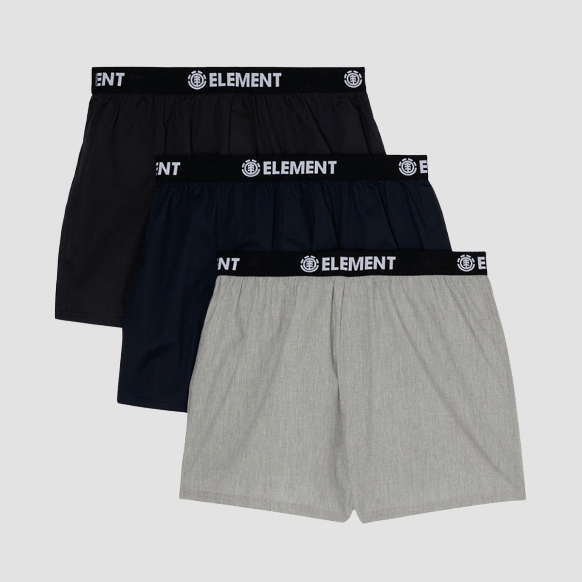 Element Logo Boxer Shorts 3 Pack Multicolour