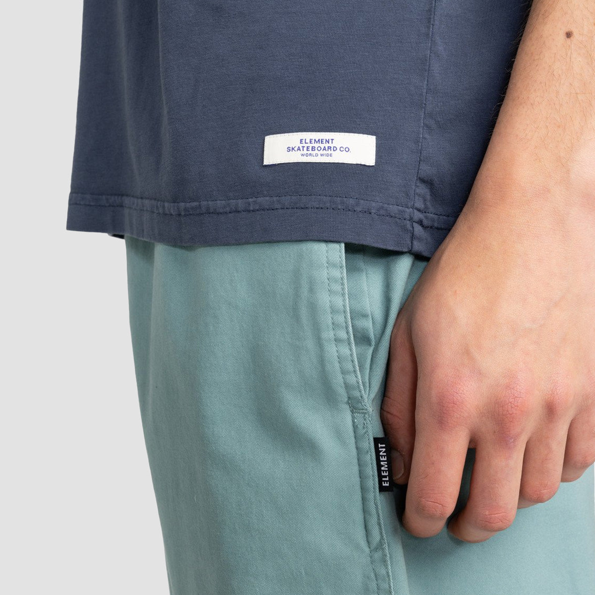 Element Lowcase Pigment T-Shirt Blue Nights
