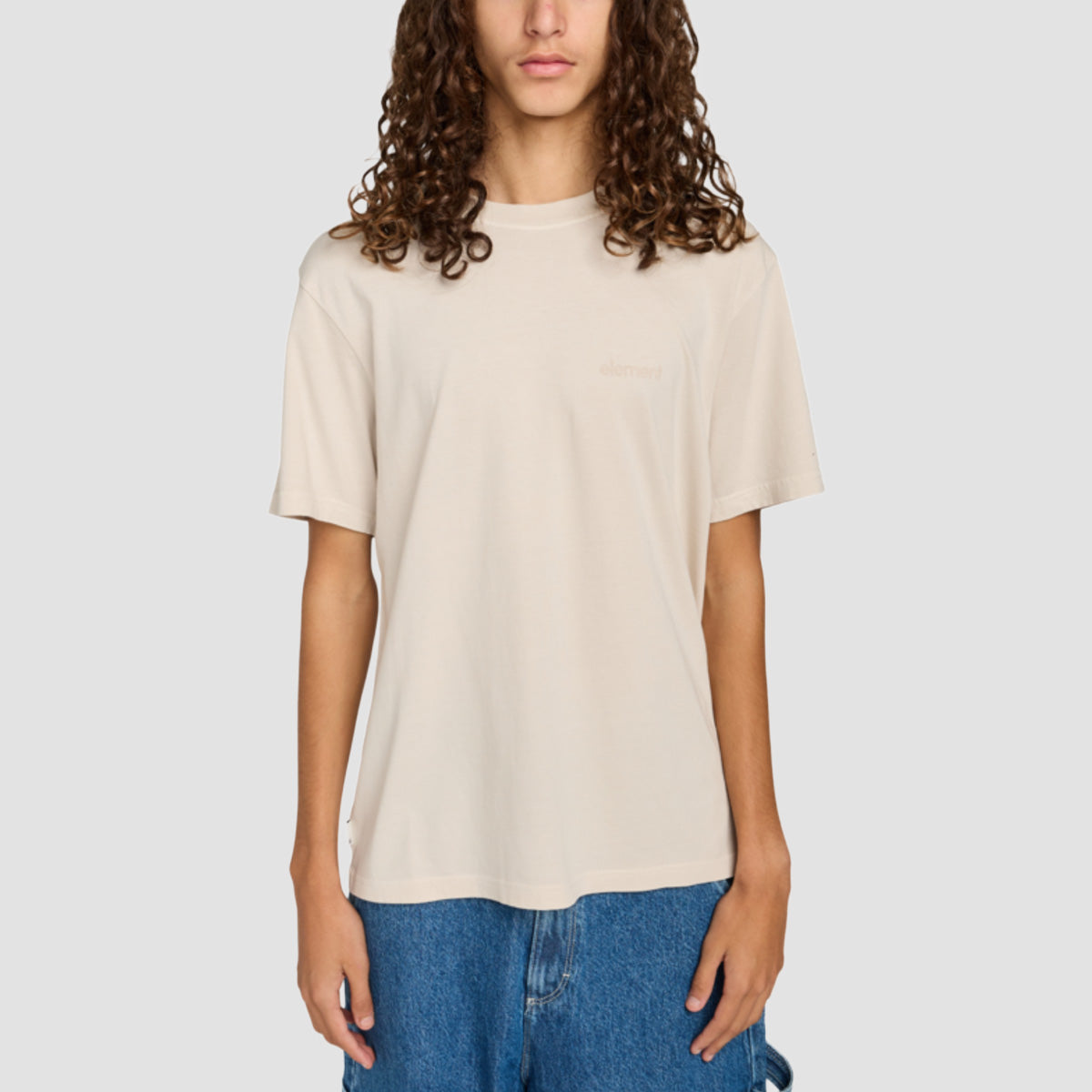Element Lowcase Pigment T-Shirt Oat Milk
