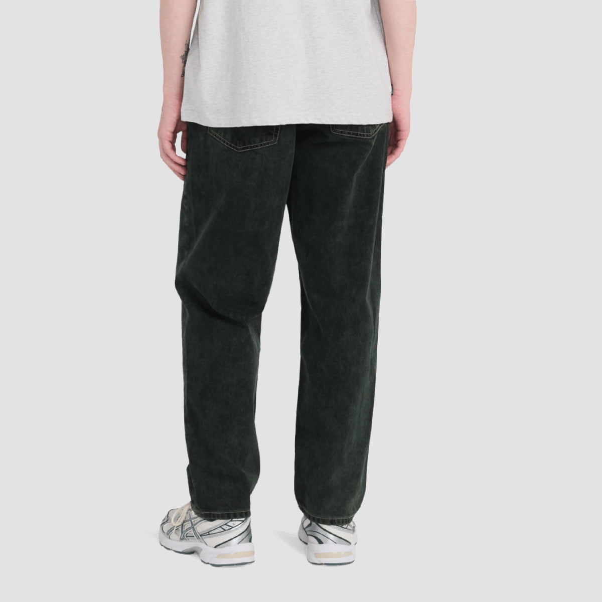 Element Relax 5 Relaxed Fit Jeans Black Green Tint