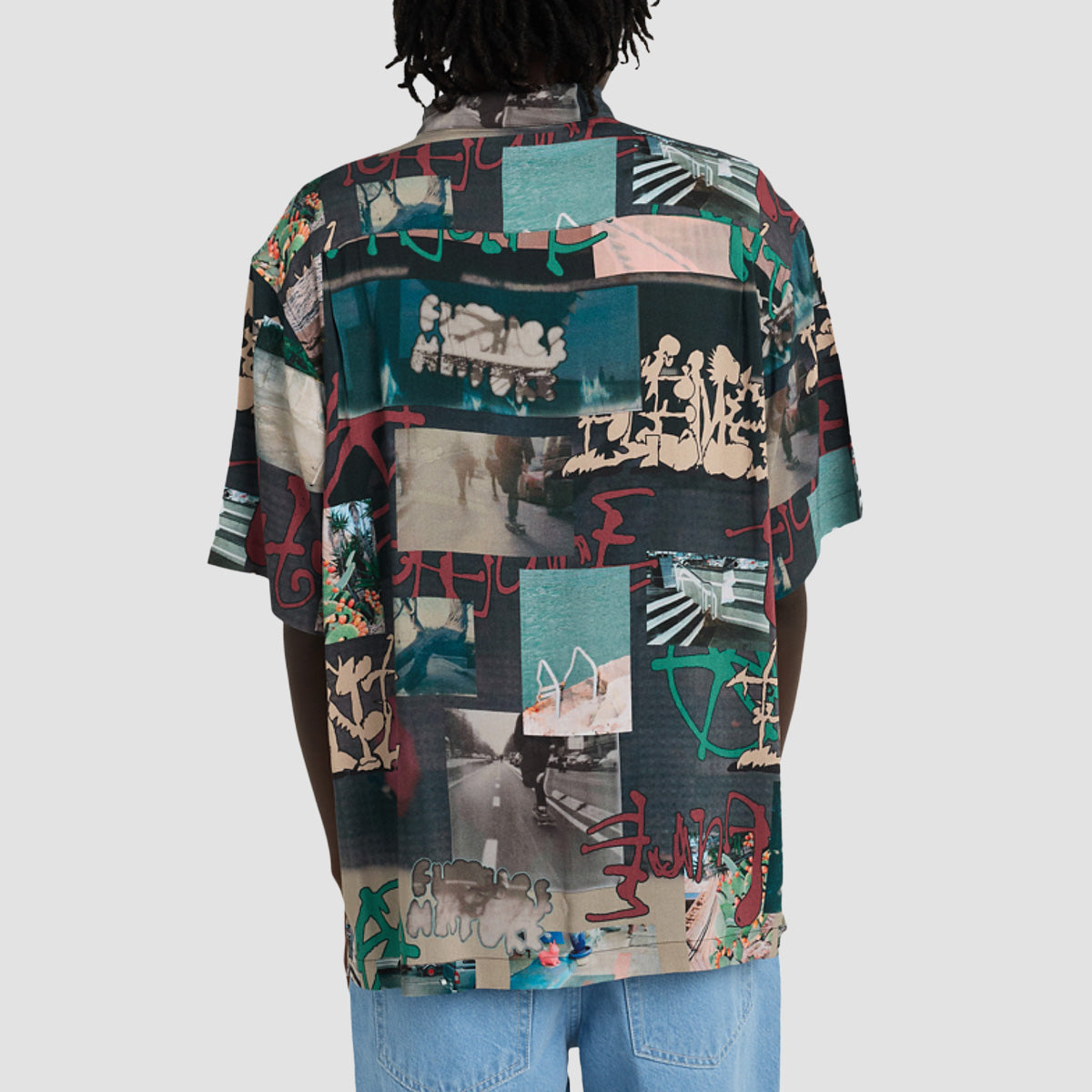 Element Relax Resort Short Sleeve Shirt Scenes