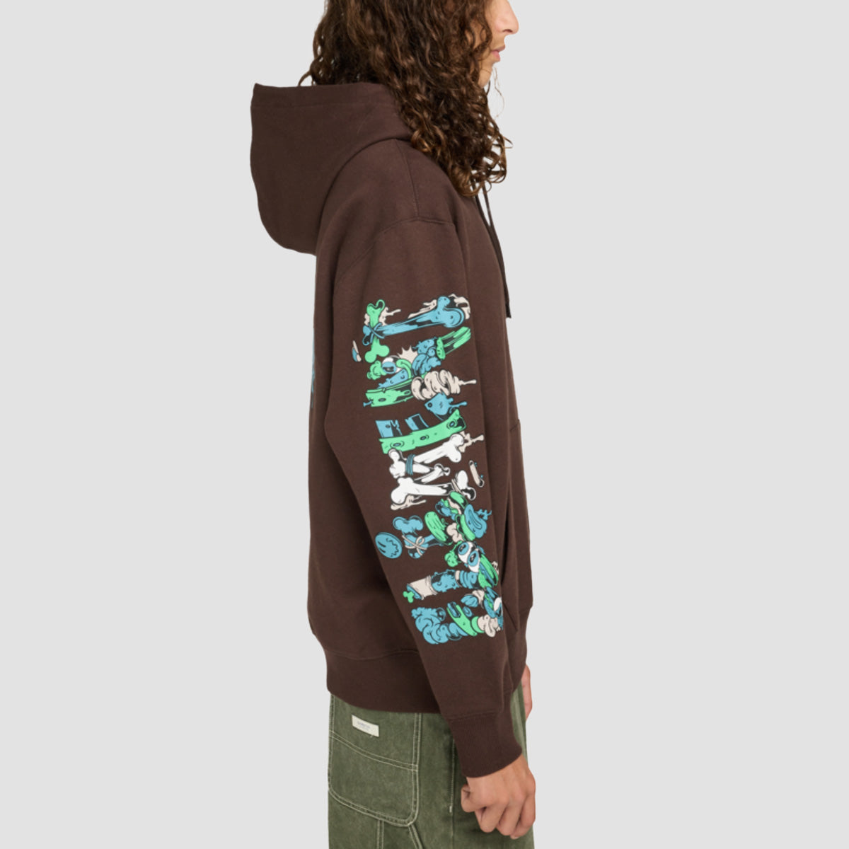 Element Rolling Dead Pullover Hoodie Java