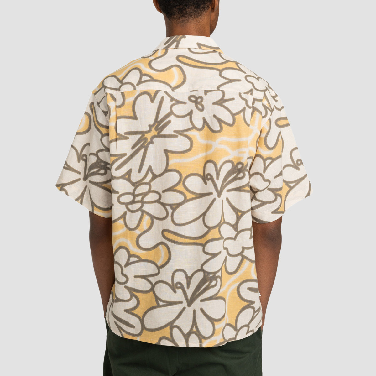 Element Thalweg Short Sleeve Shirt Pop Yellow