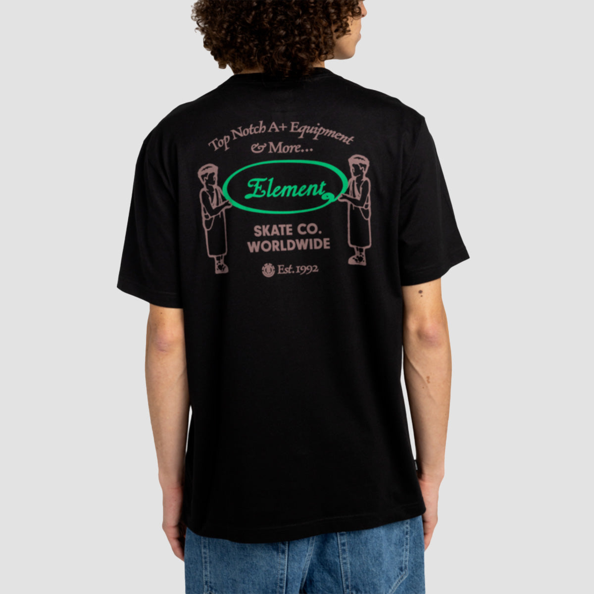 Element Top Notch T-Shirt Flint Black