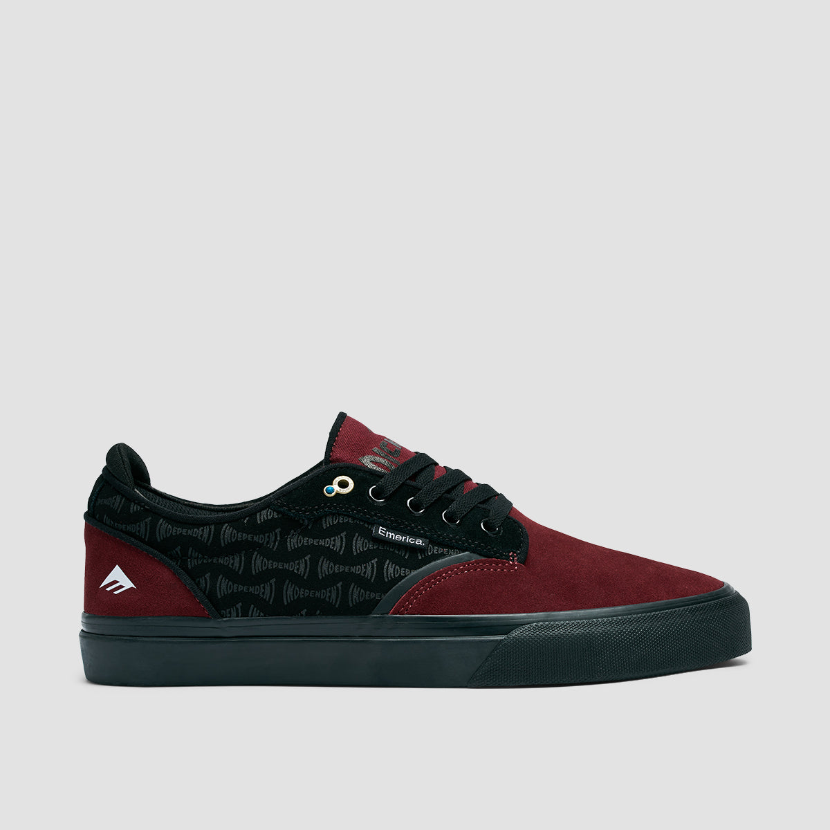 Emerica Dickson X Independent Shoes Red/Black