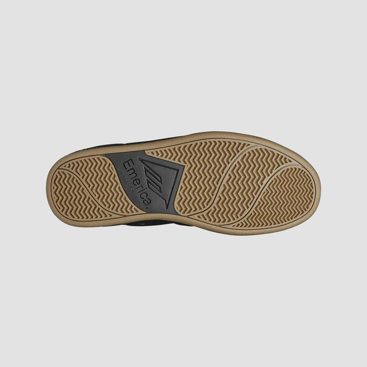 Emerica Heritic Shoes - Black/Black/Gum