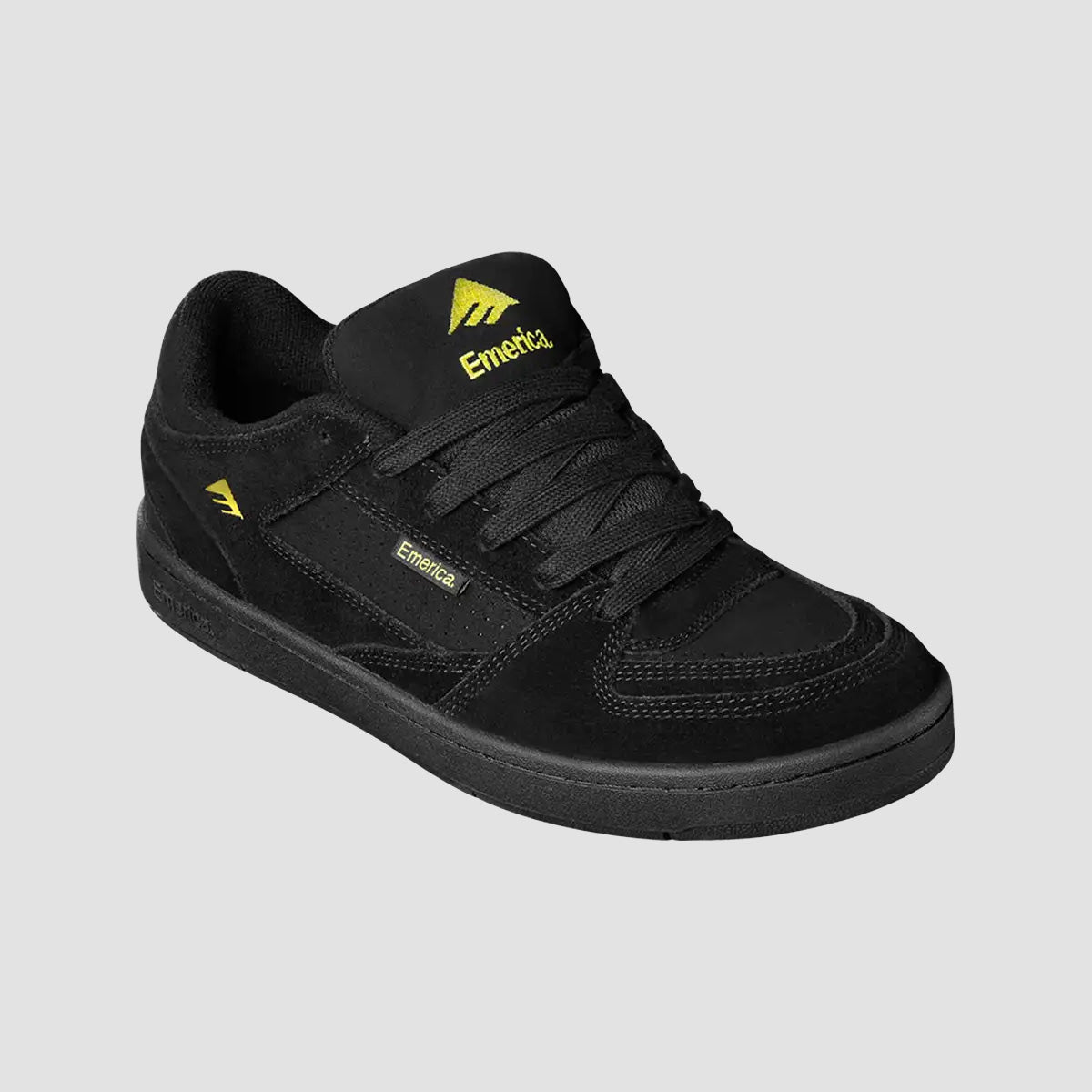 Emerica Mute Shoes - Black/Yellow/Black