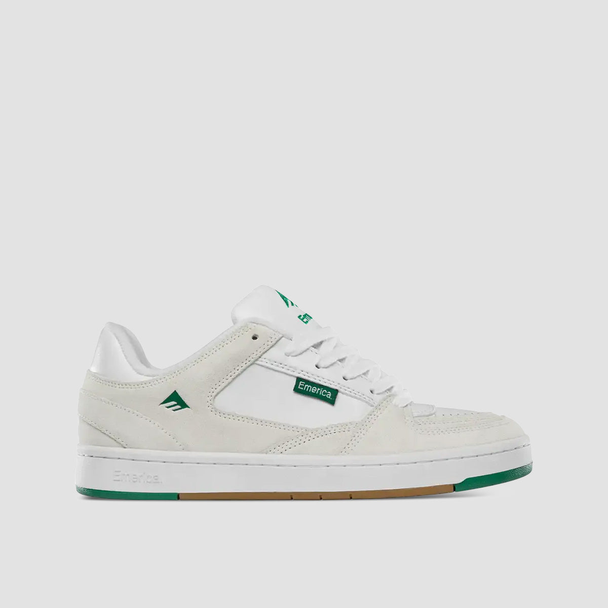 Emerica Mute Shoes - White/Light Grey