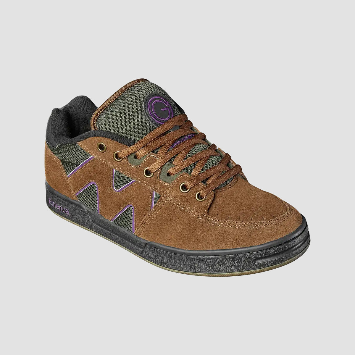Emerica Og-1 Shoes - Brown/Green