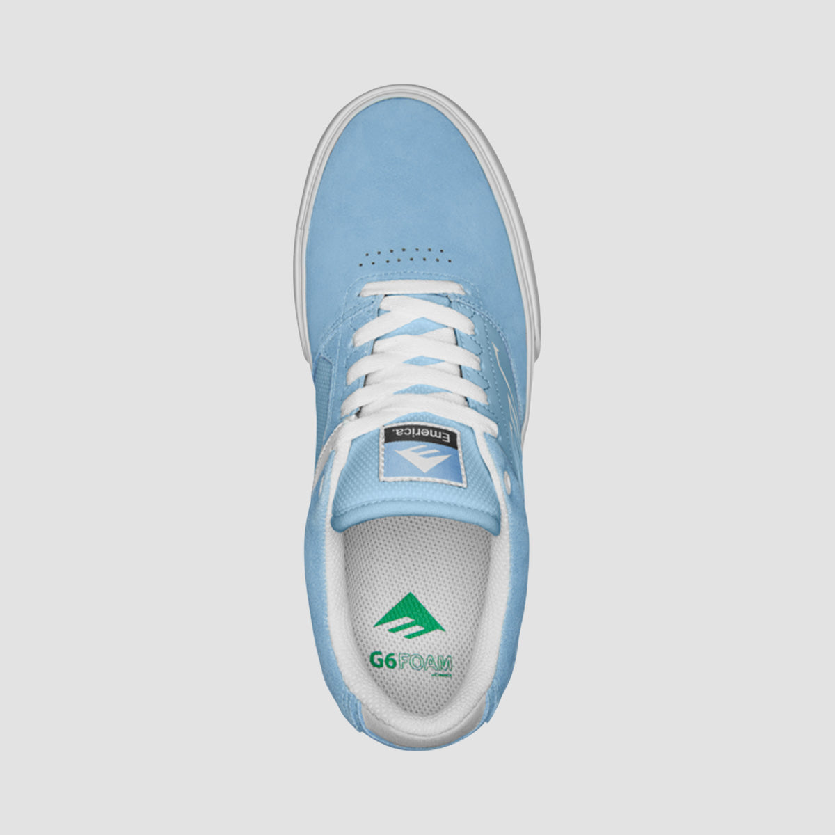Emerica The Low Vulc Shoes - Blue/White