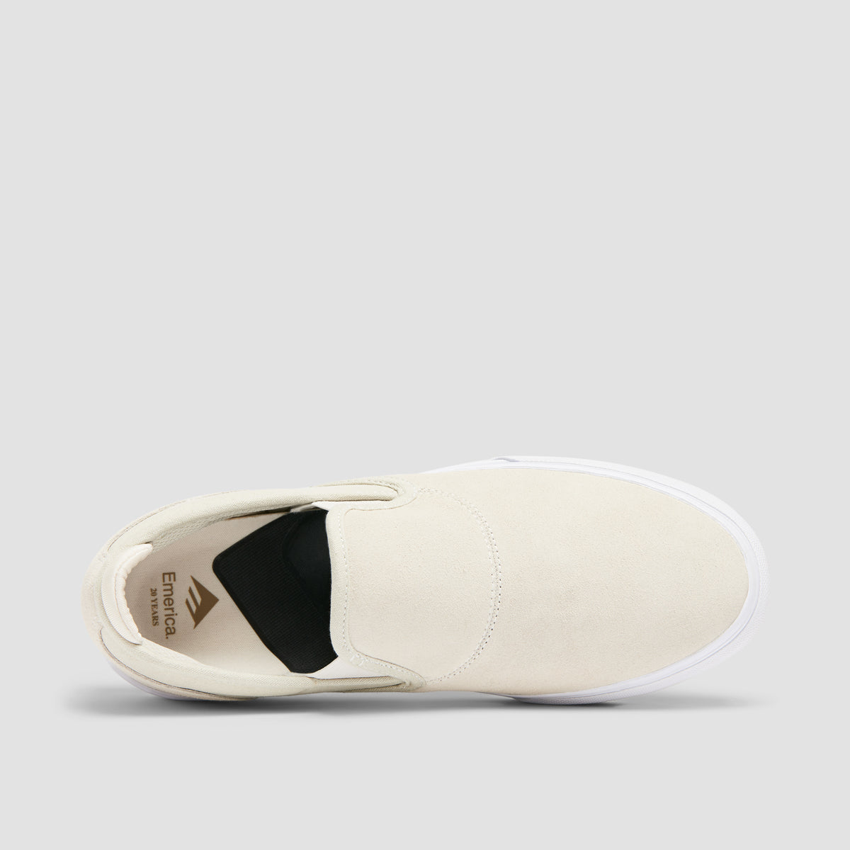 Emerica Wino G6 Slip-On X This Is Skateboarding Shoes - White