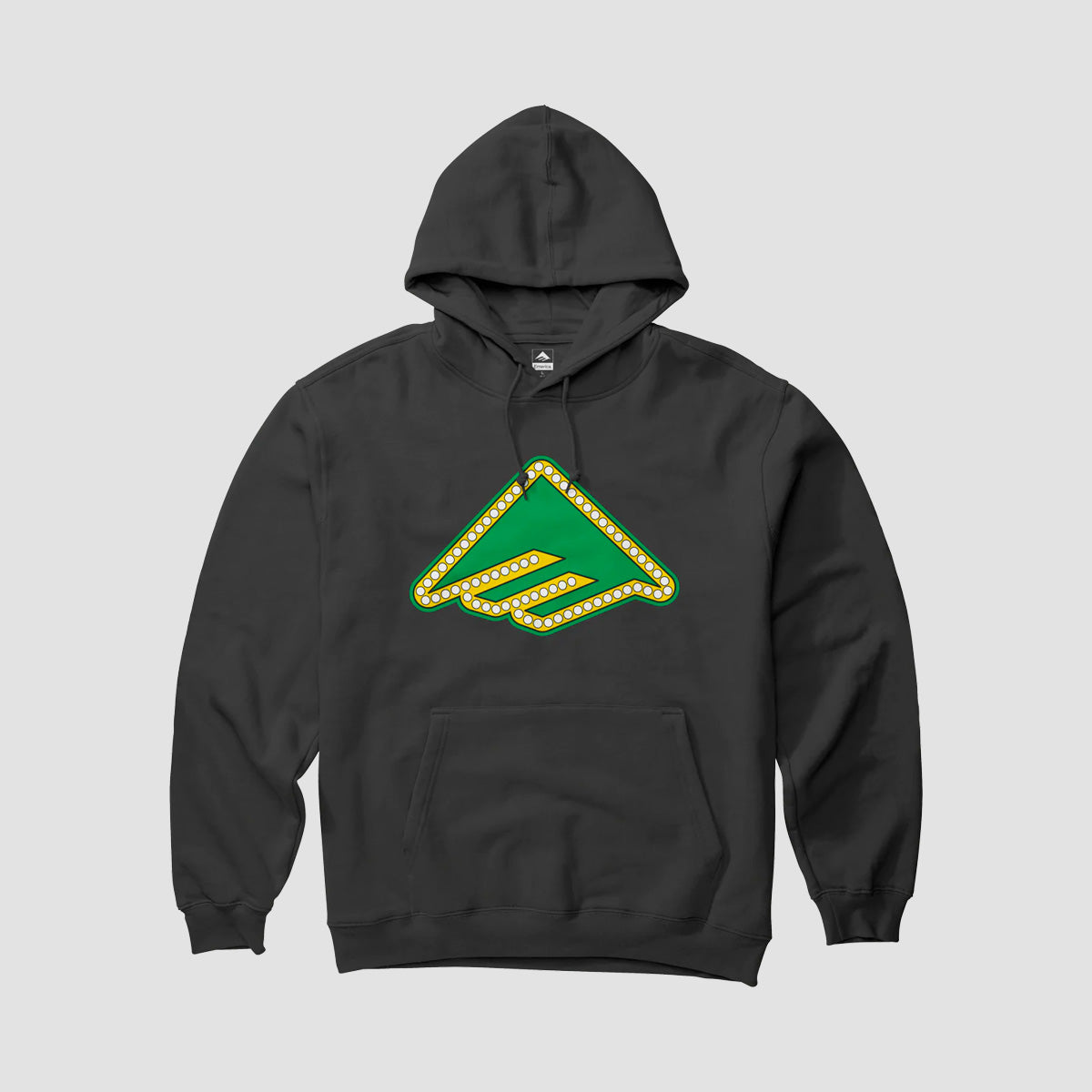 Emerica X Shake Junt Triangle Lights Pullover Hoodie Black