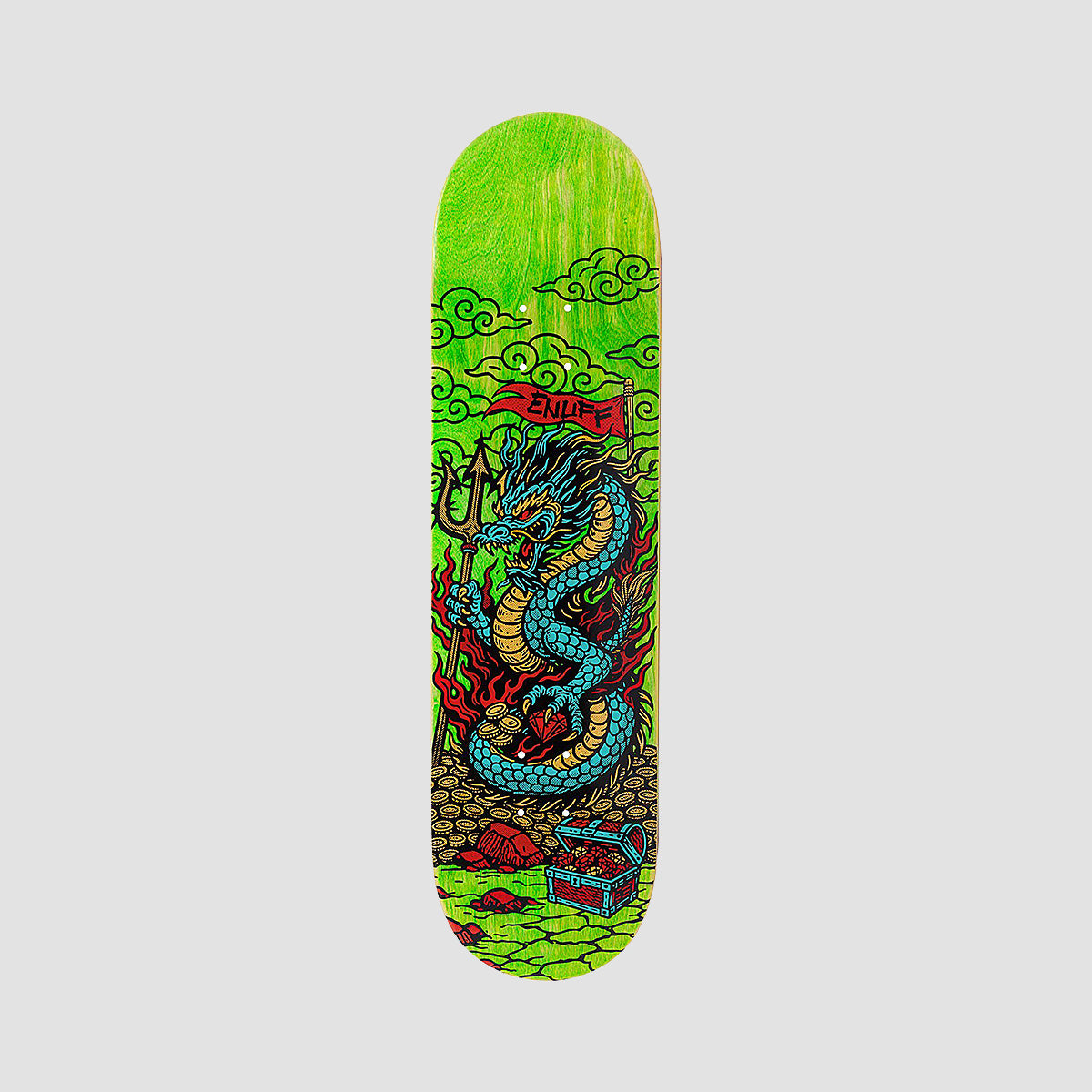 Enuff Designer Skateboard Deck Yokai Dragon - 8"