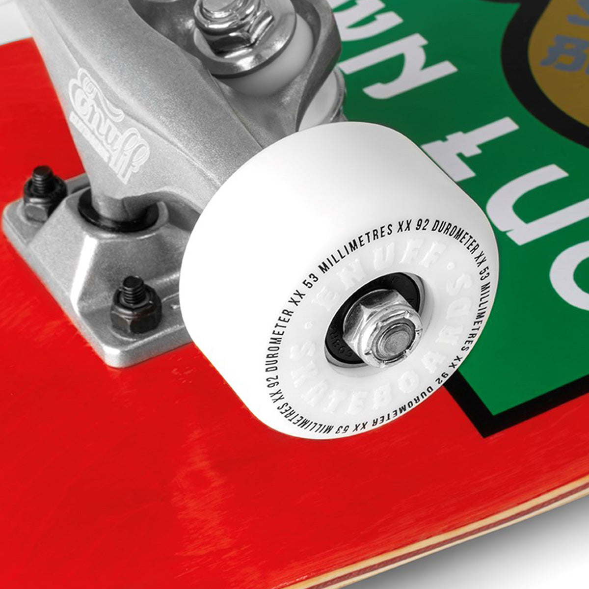 Enuff Lucky Cat Mini Skateboard Red - 7.25"