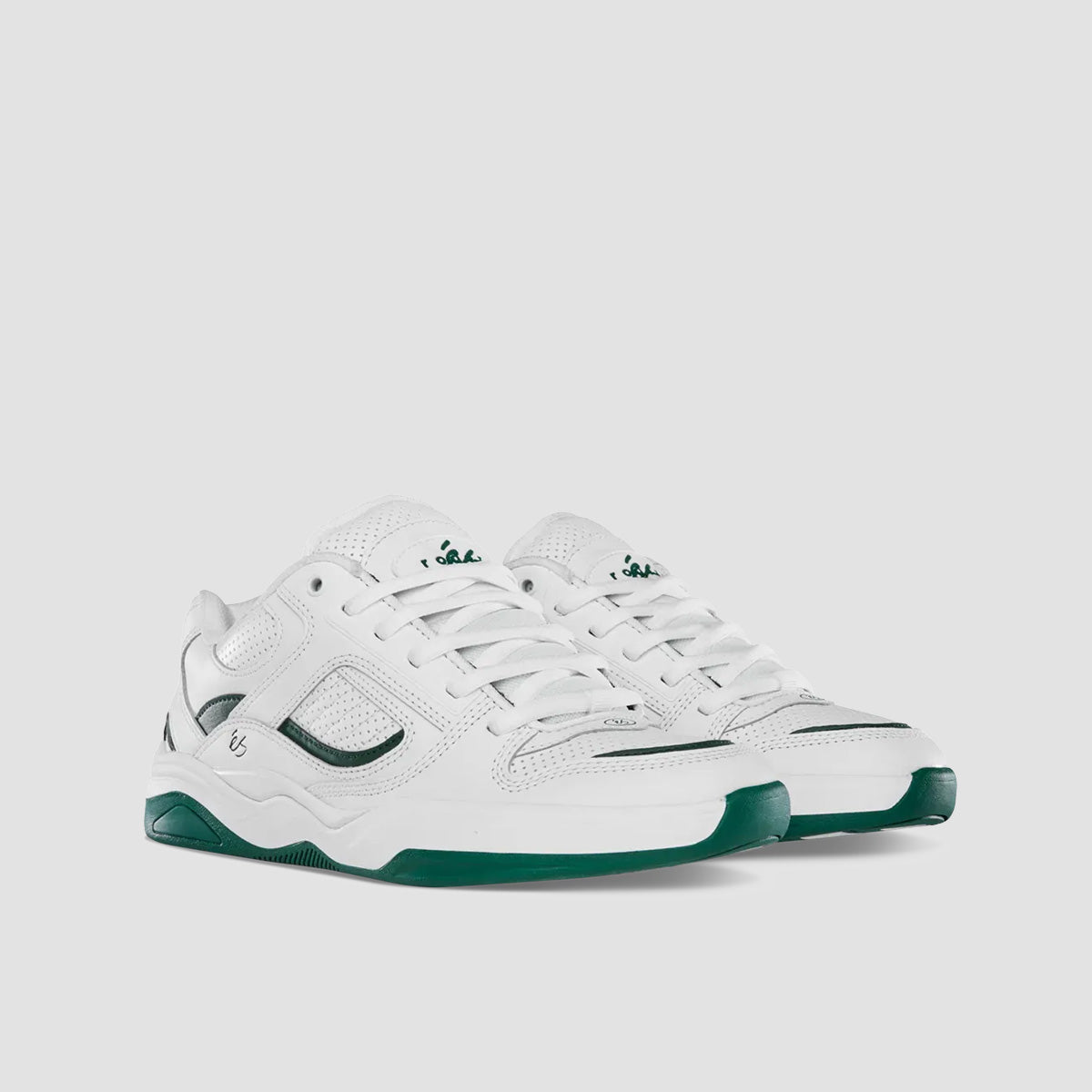 eS Tj Rogers Shoes - White/Green