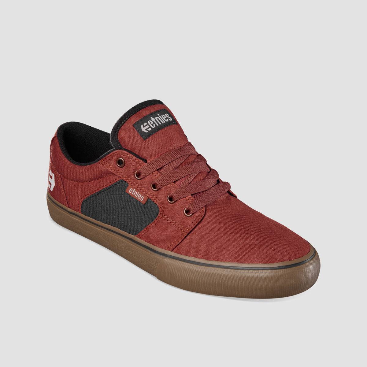 Etnies Barge LS Shoes - Brown/Gum/Gold