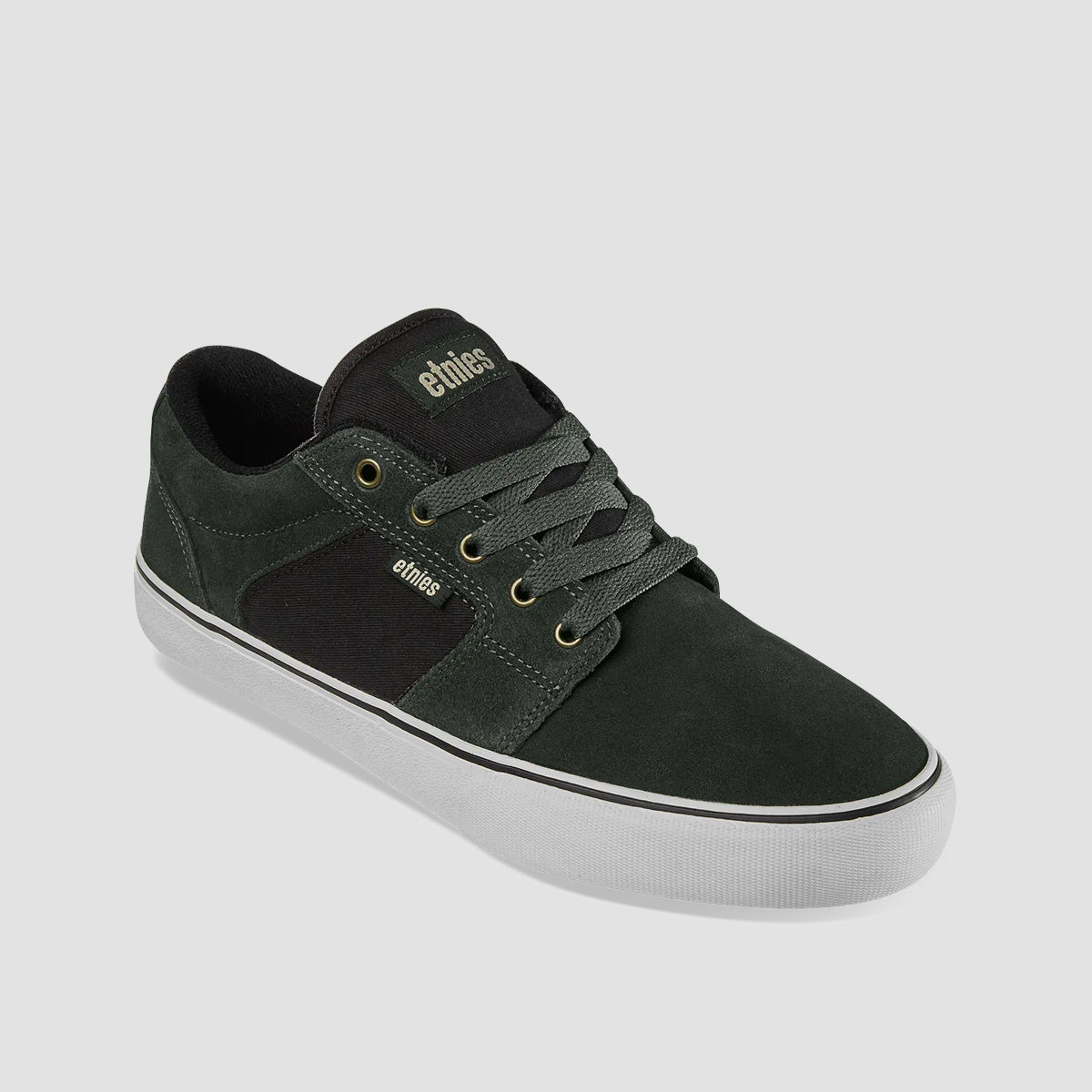 Etnies Barge LS Shoes - Green/Gold