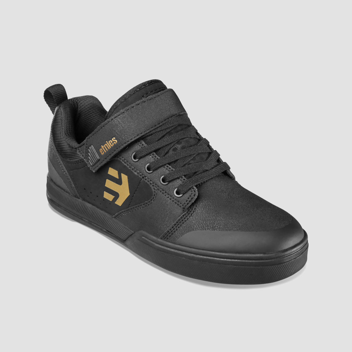Etnies Camber Clip Mountain Bike Shoes - Black/Gold