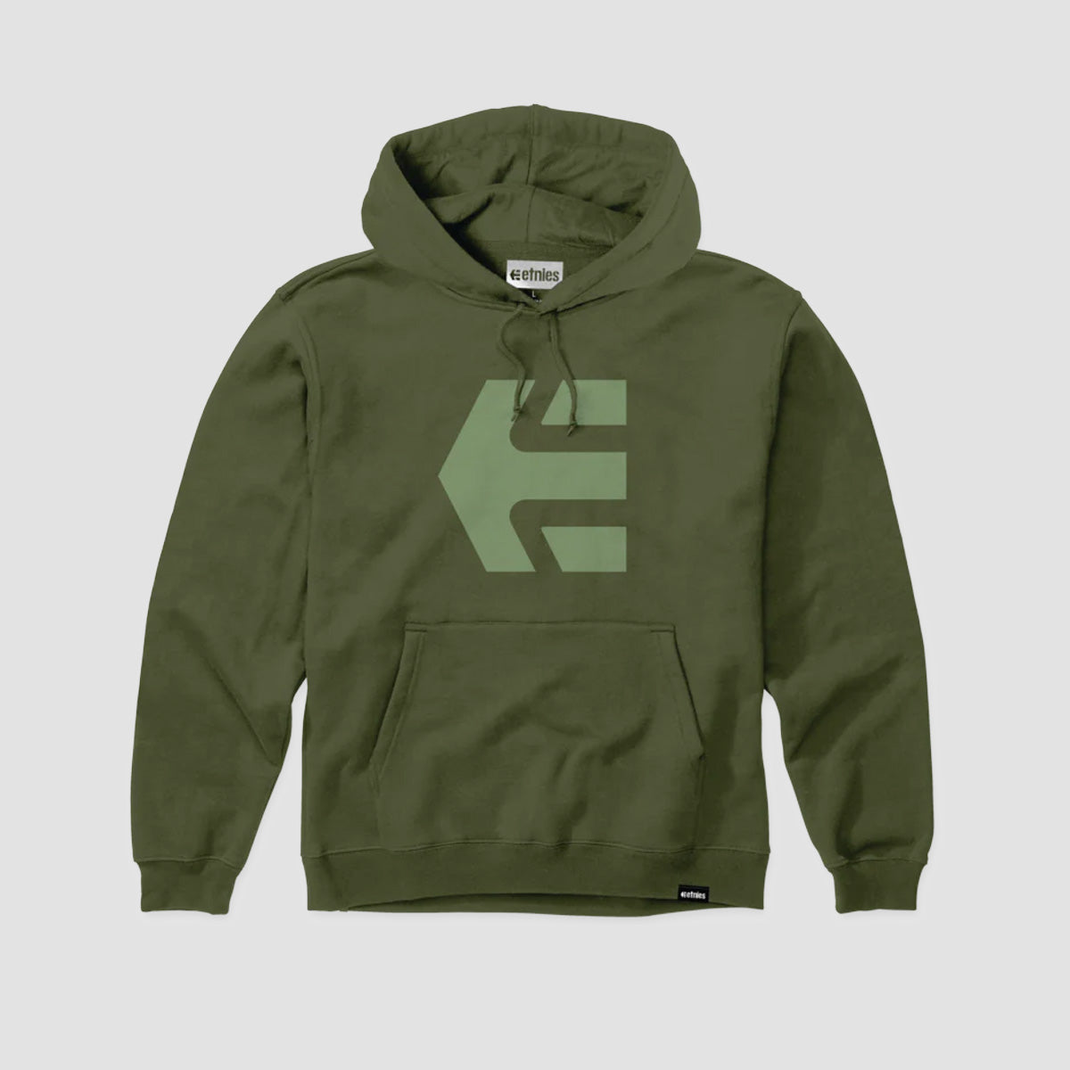 Etnies Classic Icon Pullover Hoodie Olive
