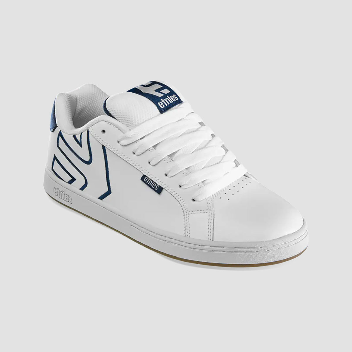Etnies Fader Shoes - White/White/Navy