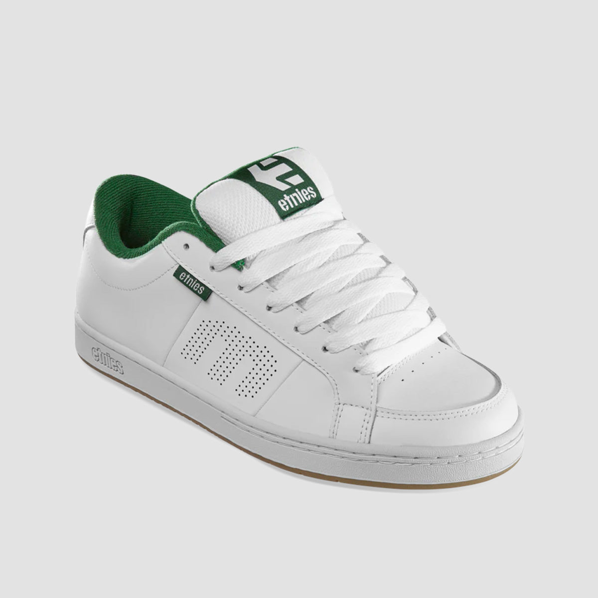 Etnies Kingpin Shoes - White/Green