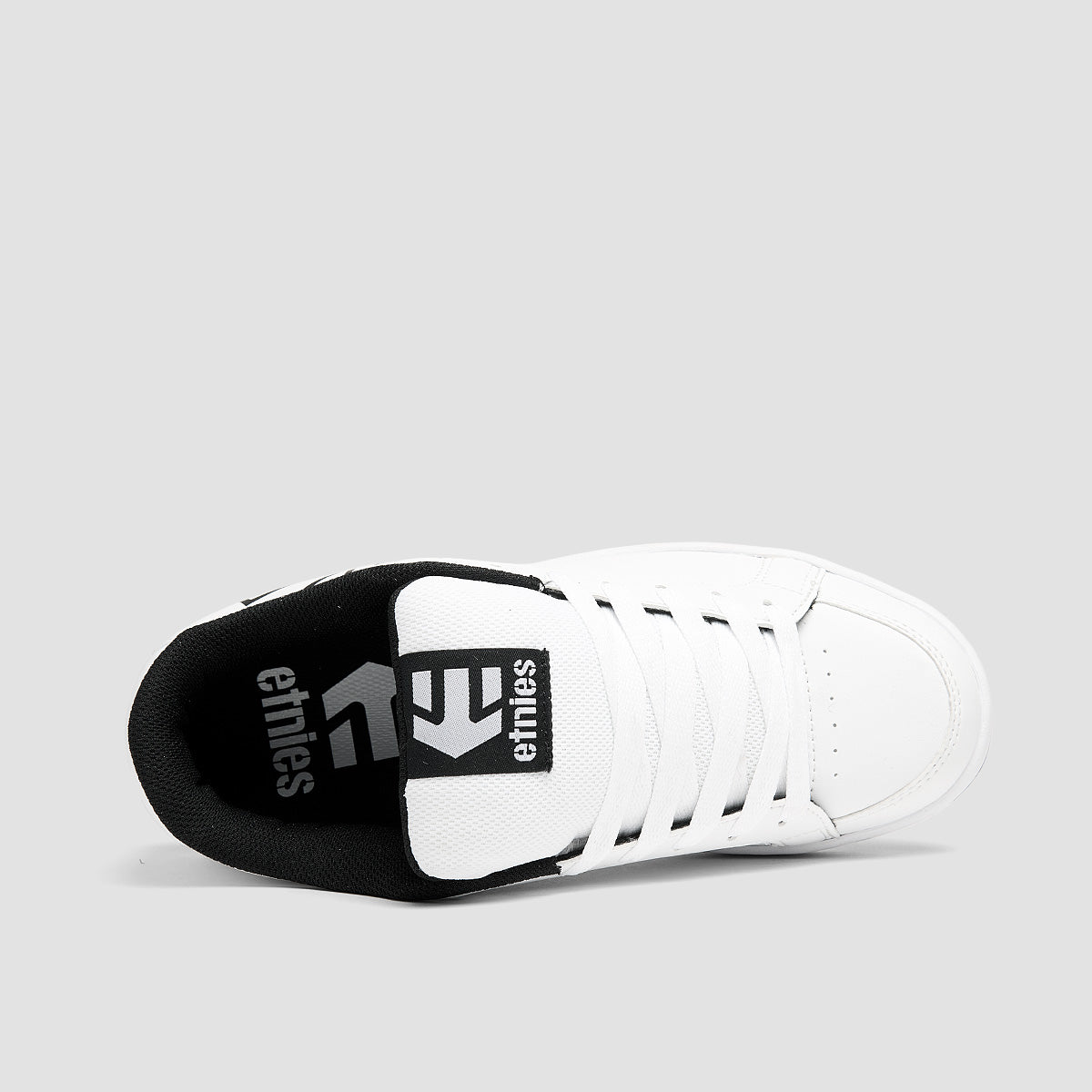 Etnies Kingpin 2 Shoes - White/White/Black