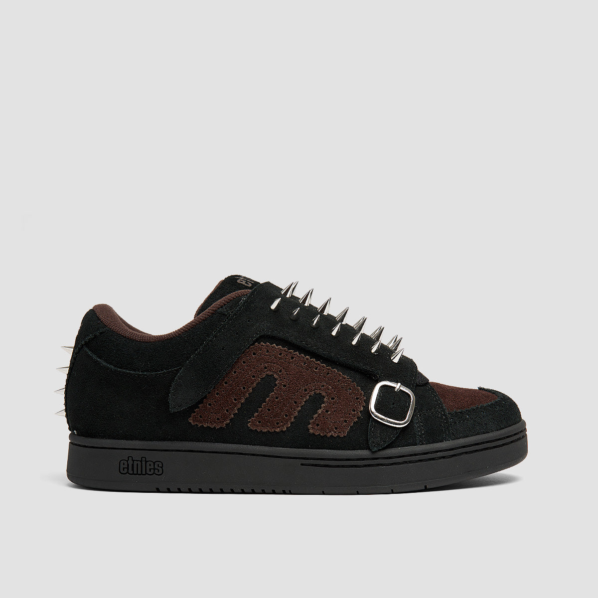 Etnies Kingpin Spikes Shoes - Black/Brown