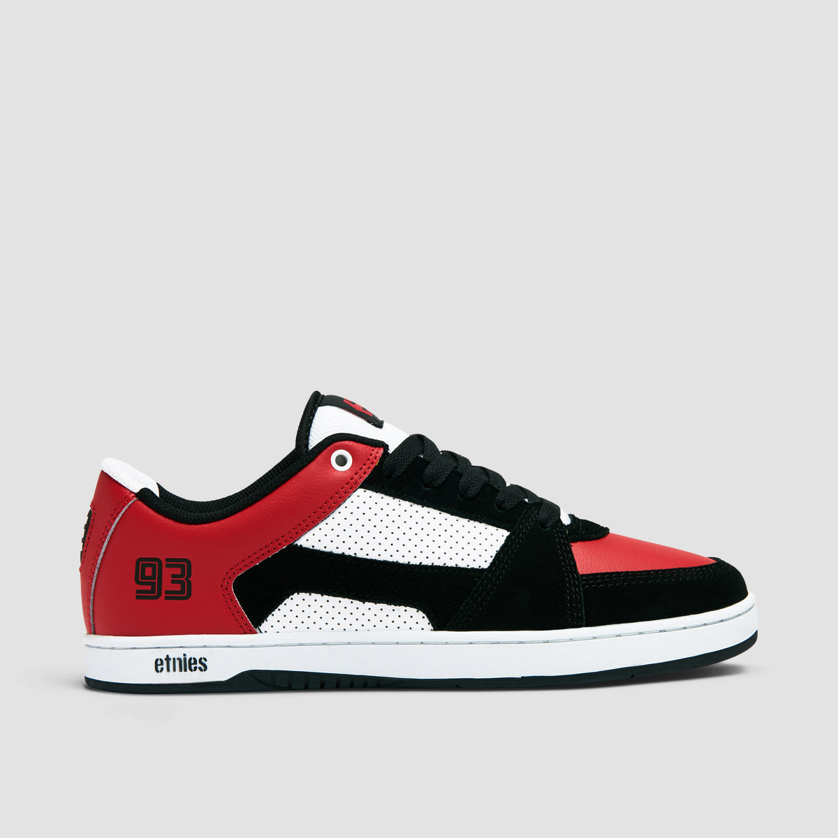 Etnies Mc Rap Lo Shoes Black Red White