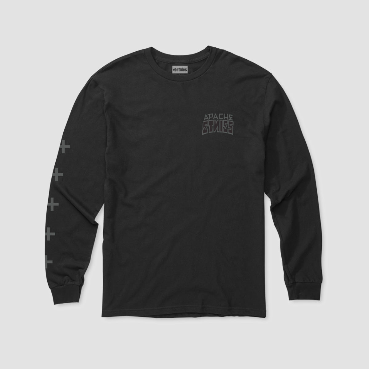 Etnies X Apache Longsleeve T-Shirt Black