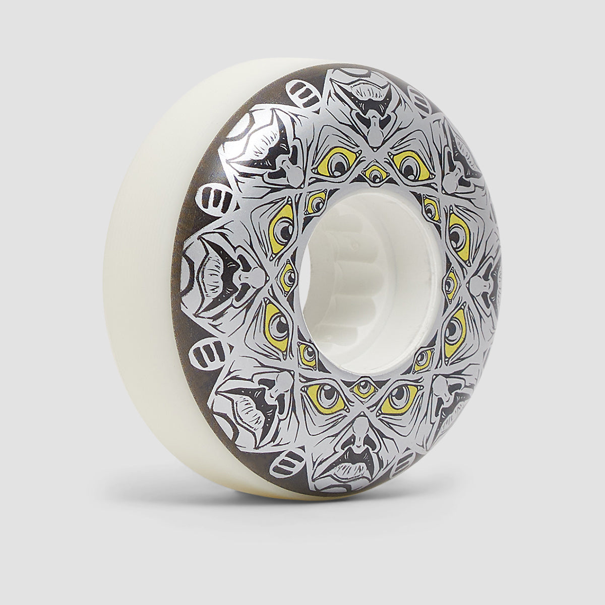 Eulogy Abdiel Colberg Legend 90A Inline Wheels x4 White 55mm