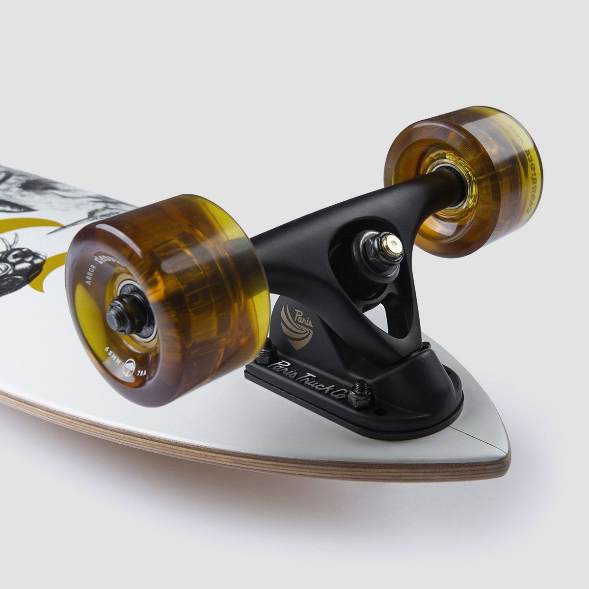 Arbor Bamboo Fish Longboard Skateboard - 37"