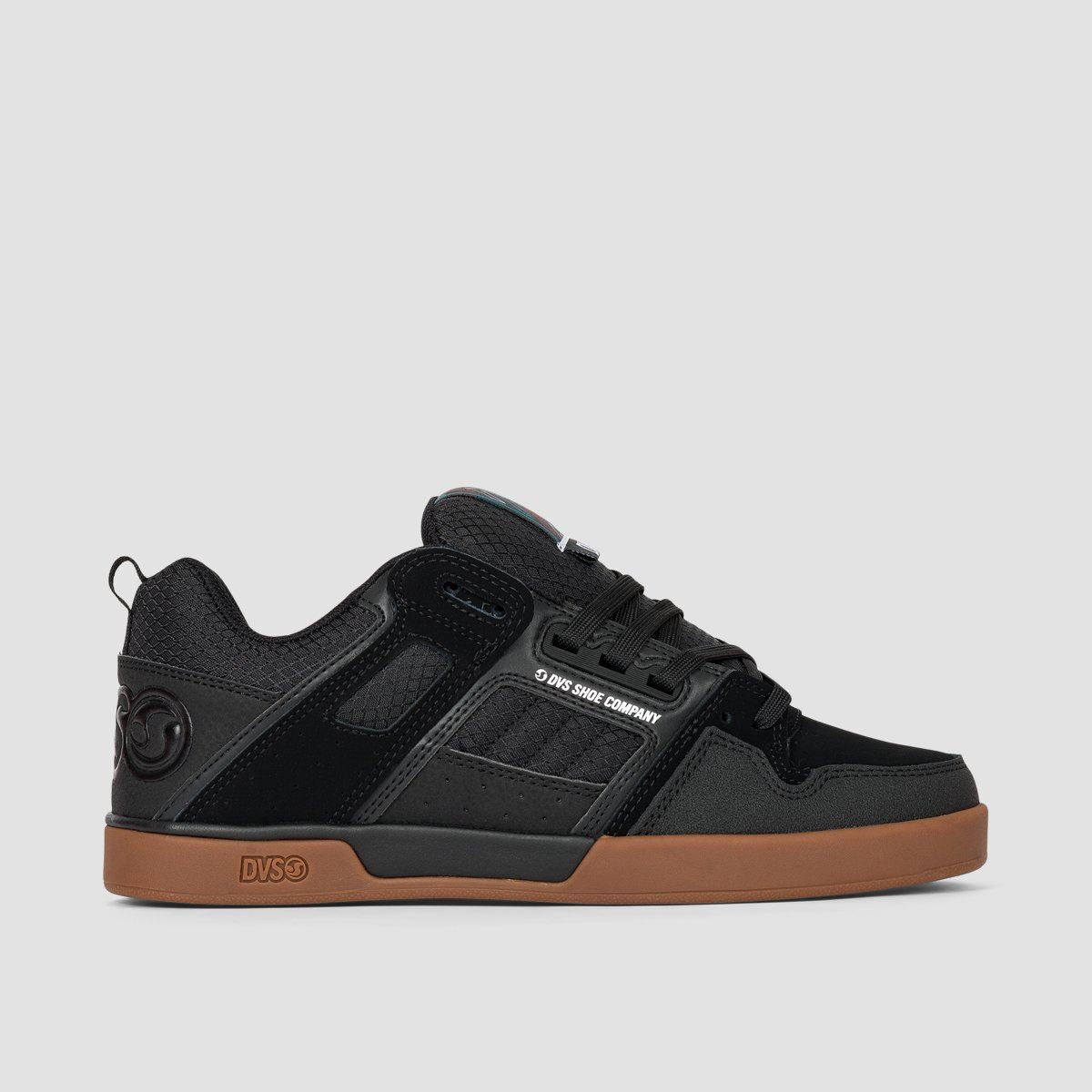 DVS Comanche 2.0+ Dave Bachinsky Shoes - Black/Reflective/Gum Nubuck