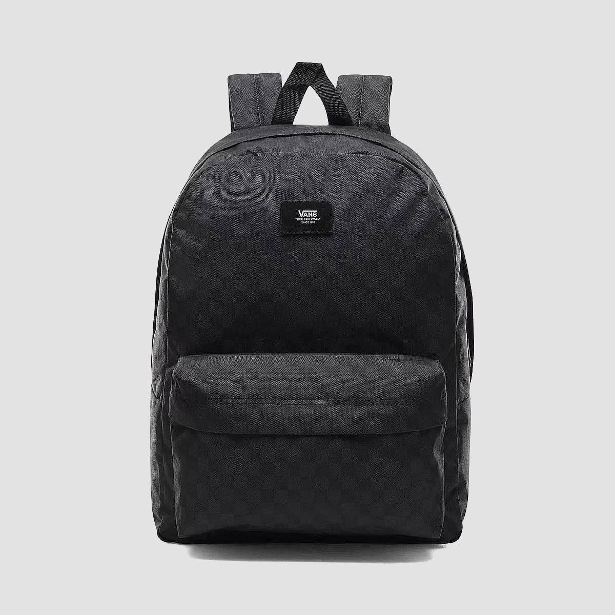 Vans old skool black hot sale backpack