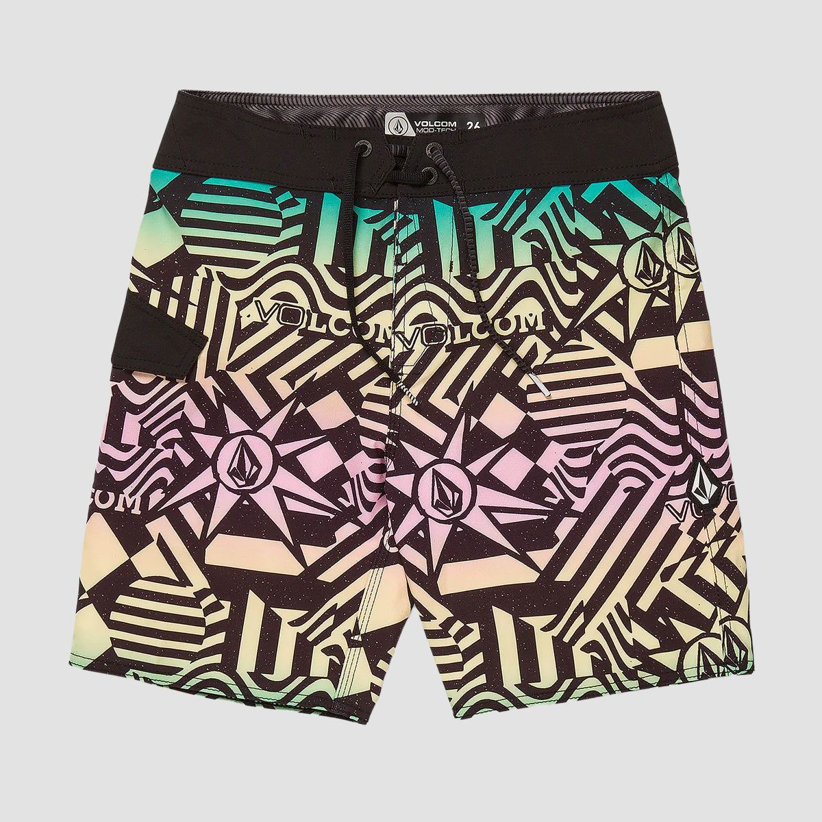 Volcom Ringer Mod 16" Boardshorts Black - Kids