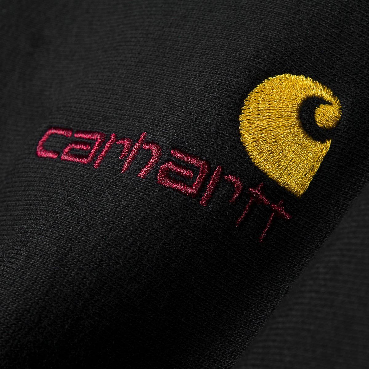 Carhartt WIP American Script Crew Sweatshirt Black