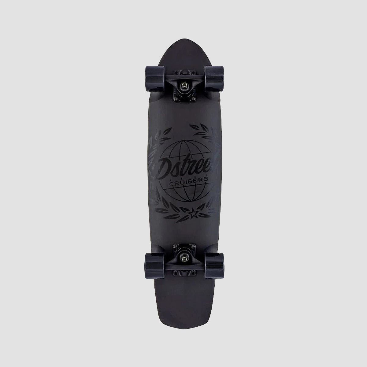 D Street Atlas Cruiser Skateboard Black - 28"