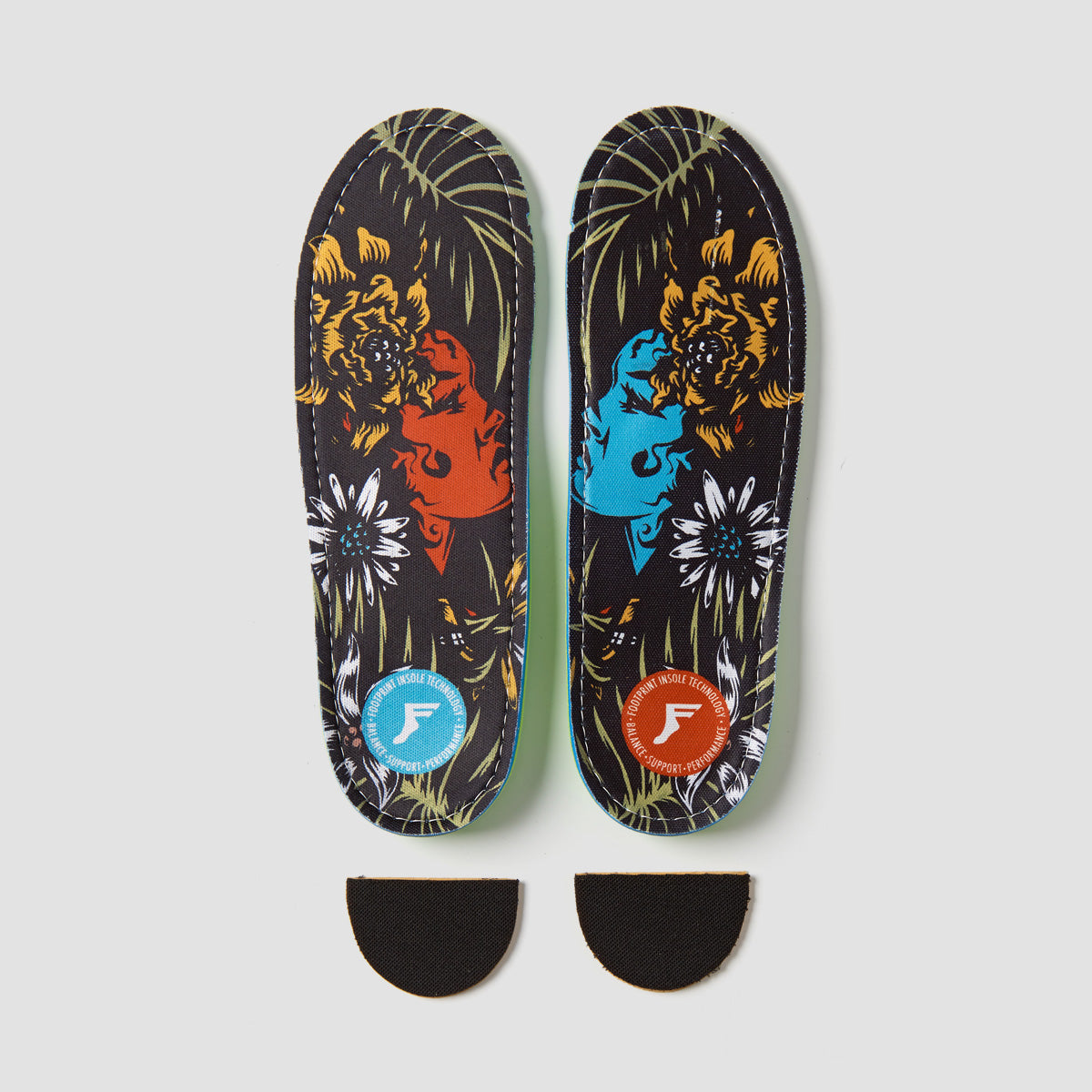 Footprint Gamechanger Insoles Dark Ethnic Legacy - Unisex