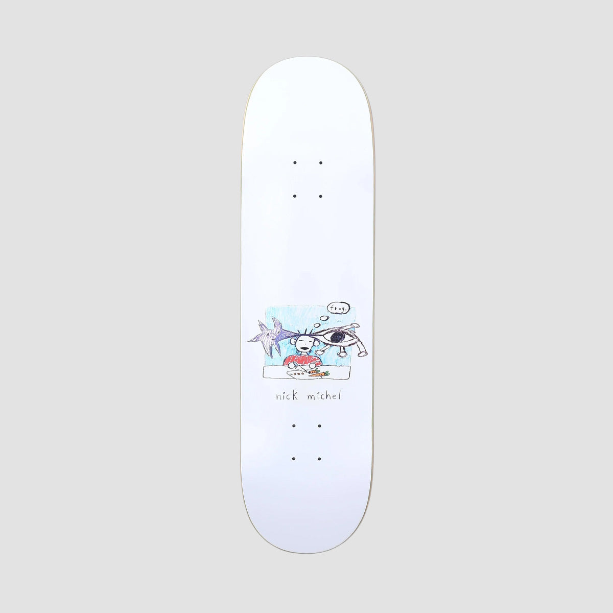 Frog Carrots Nick Michel Skateboard Deck - 8.25"
