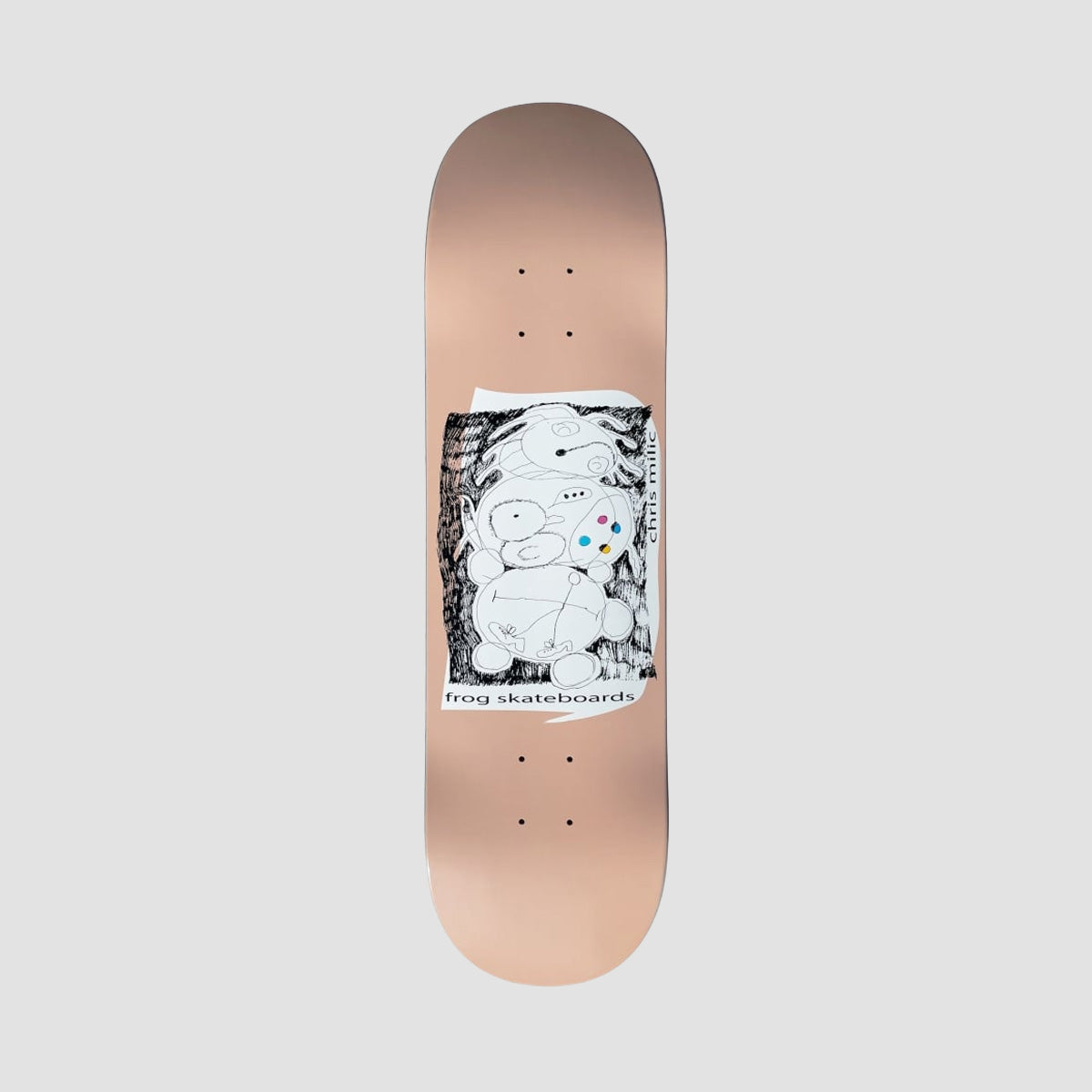 Frog Secret Room Chris Milic Skateboard Deck - 8.38"