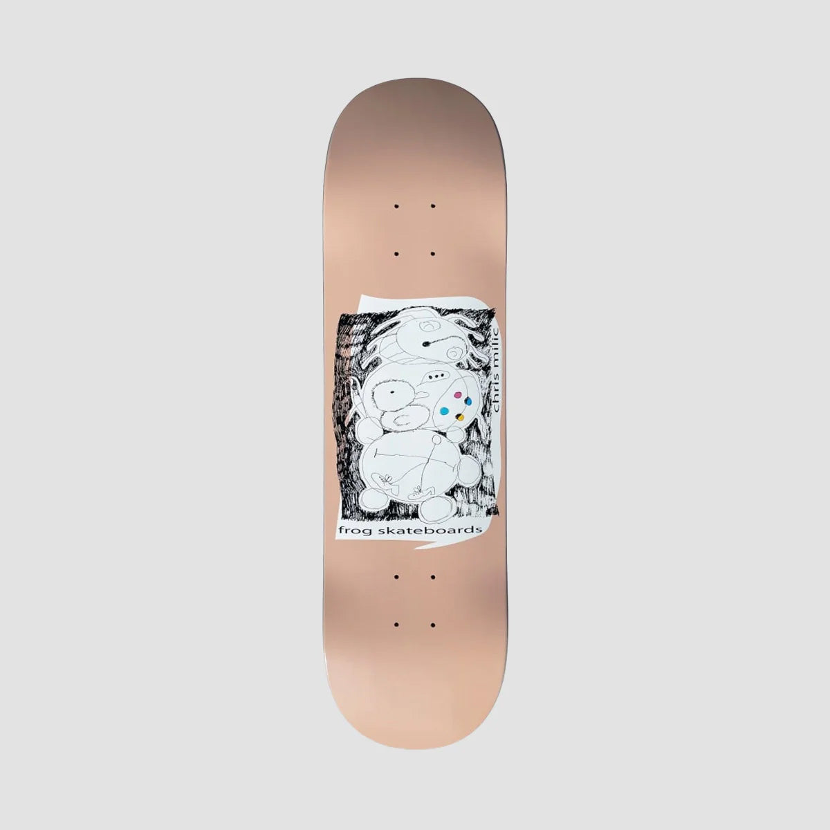 Frog Secret Room Chris Milic Skateboard Deck - 8.6"