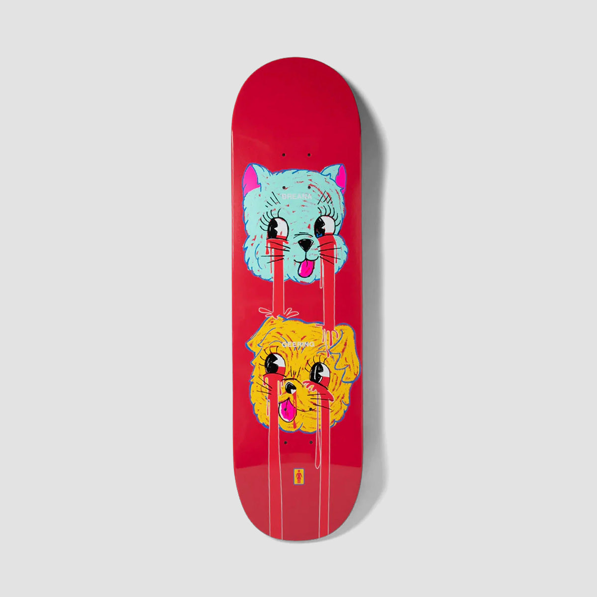 Girl Blood Bath Breana Geering Skateboard Deck - 8.5"