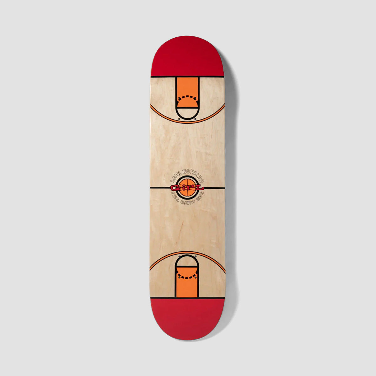 Girl Full Court Rick Howard Twin Tip Skateboard Deck - 8.25"