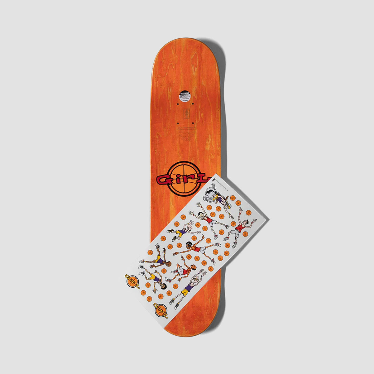 Girl Full Court Rick Howard Twin Tip Skateboard Deck - 8.25"